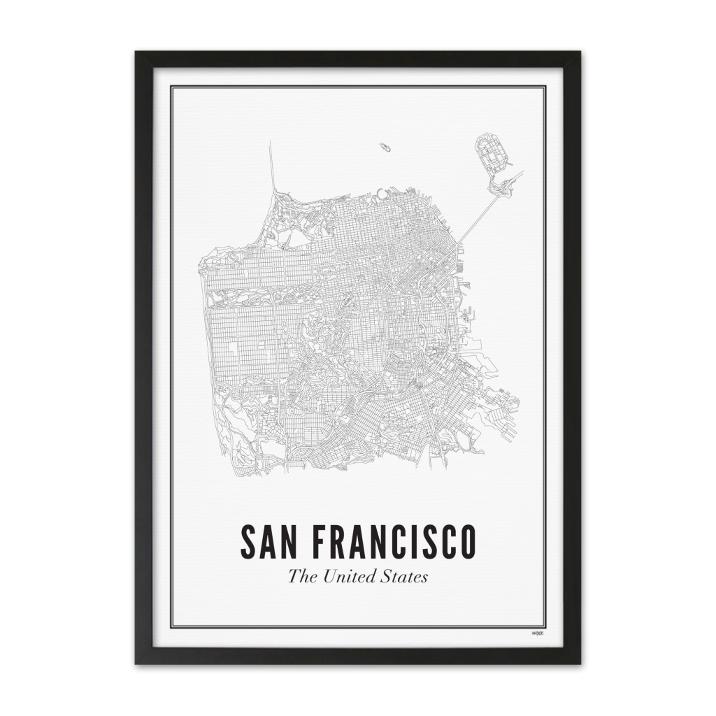 Wijck . San Francisco print 40x50
