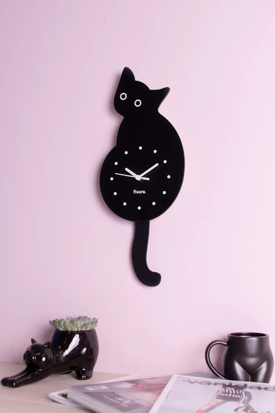 Fisura . Orologio Gatto Nero