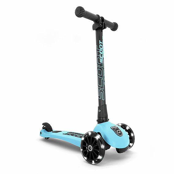Scoot and Ride . Highwaykick 3 LED - blueberry