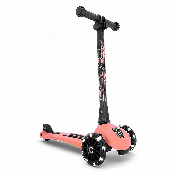 Scooter and Ride . Highwaykick 3 LED - peach