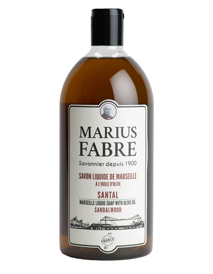 Marius Fabre . Sapone liquido di Marsiglia Sandalo 1l