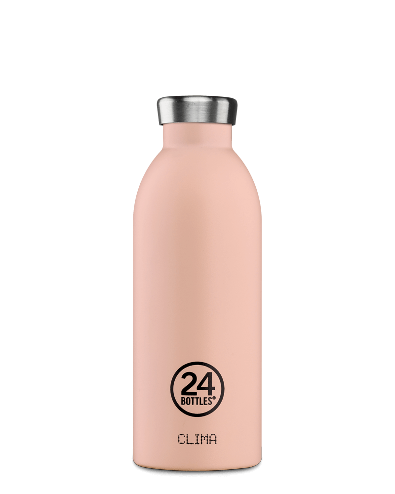 24 Bottles . Clima 500 Stone Dusty Pink