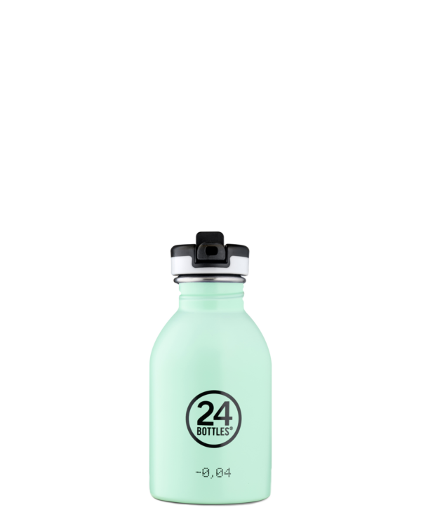 24 Bottles . Urban 250 Aqua Green Sport Lid