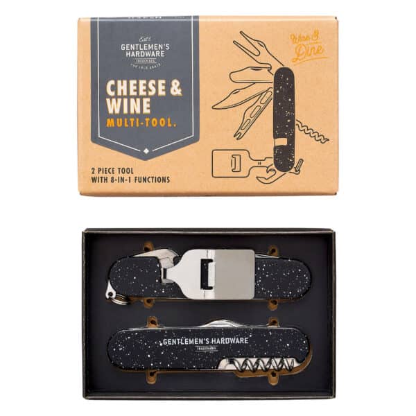 Gentlemen's Hardware . Cheese &amp; Wine Tool Multiutensile