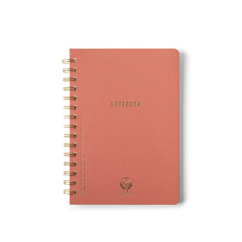 Designworks ink . Terracotta Crest Notebook A5