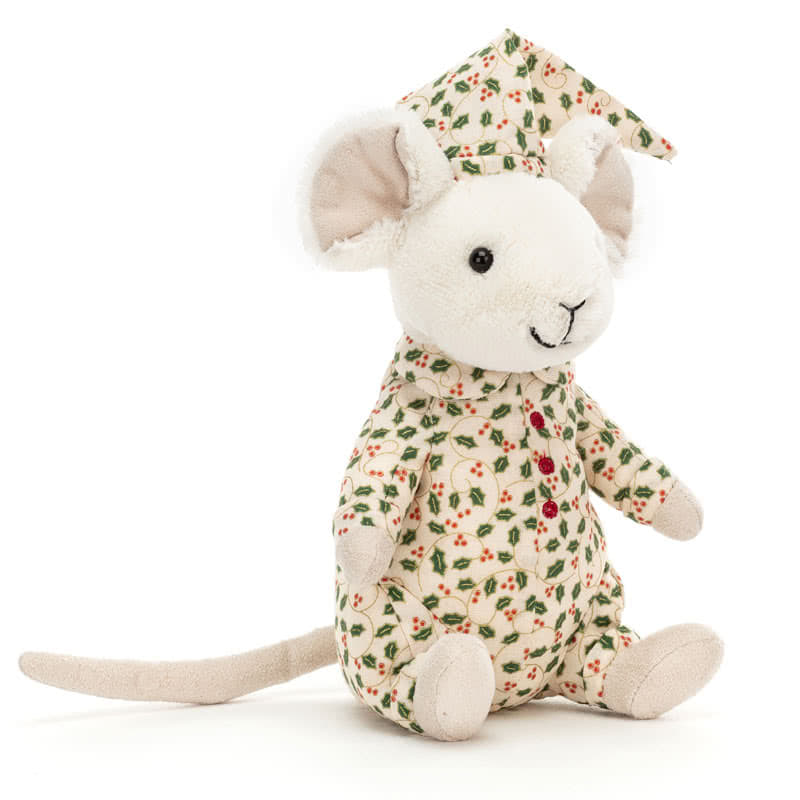 Jellycat . BedTime Merry Mouse