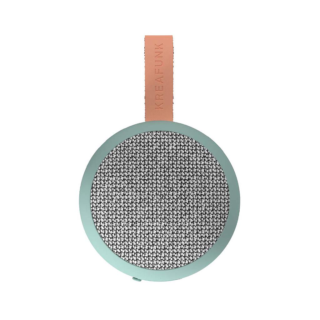 KreaFunk . aGo II Fabric Dusty Green Bluetooth Speakers