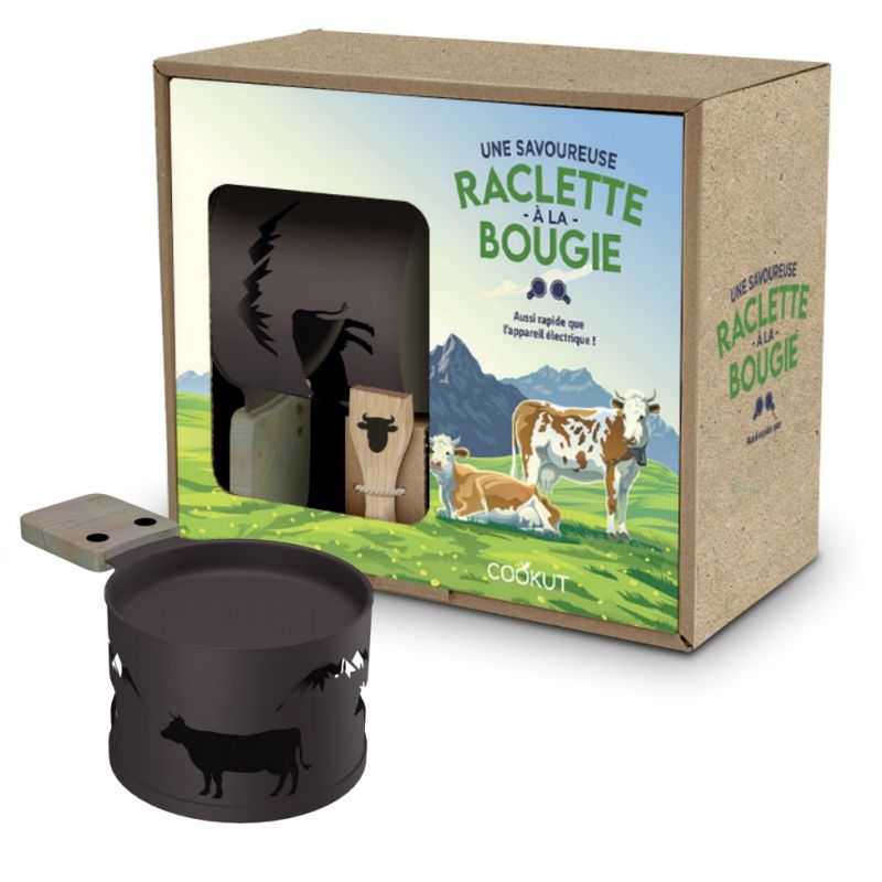 Cookut . Raclette per due Col Talpa tema Mucca