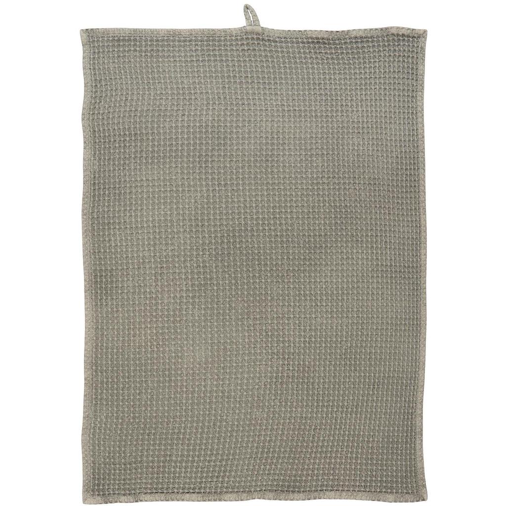 IB Laursen . Tea Towel Motivo Waffle Grey