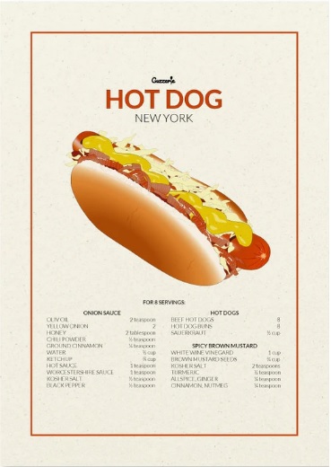 Guzzerie . Hot Dog A3