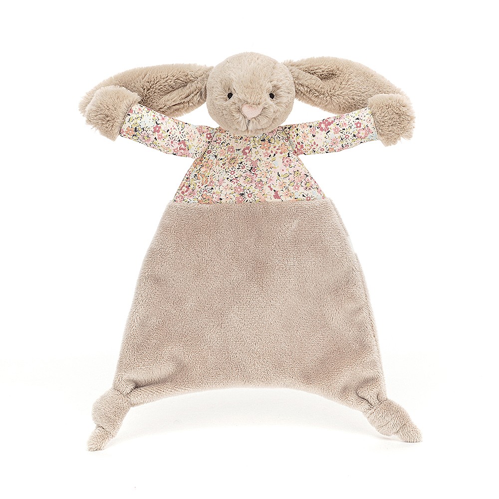Jellycat . Blossom Bea Beige Bunny Comforter