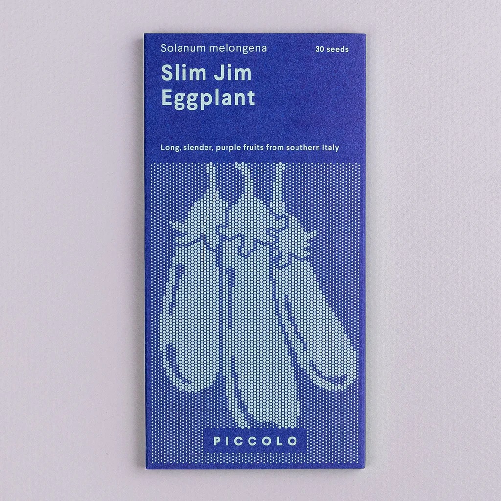 Piccolo . Semi Eggplant Slim Jim