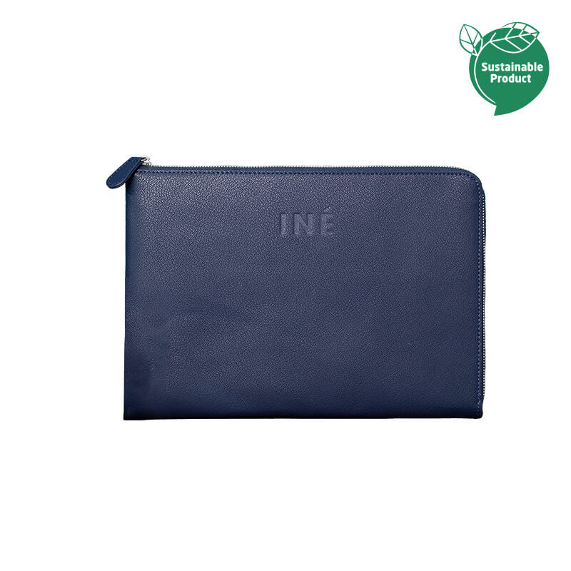 Xoopar . INE Laptop 14&quot;/15&quot; . Holder Recycled Leather Nero