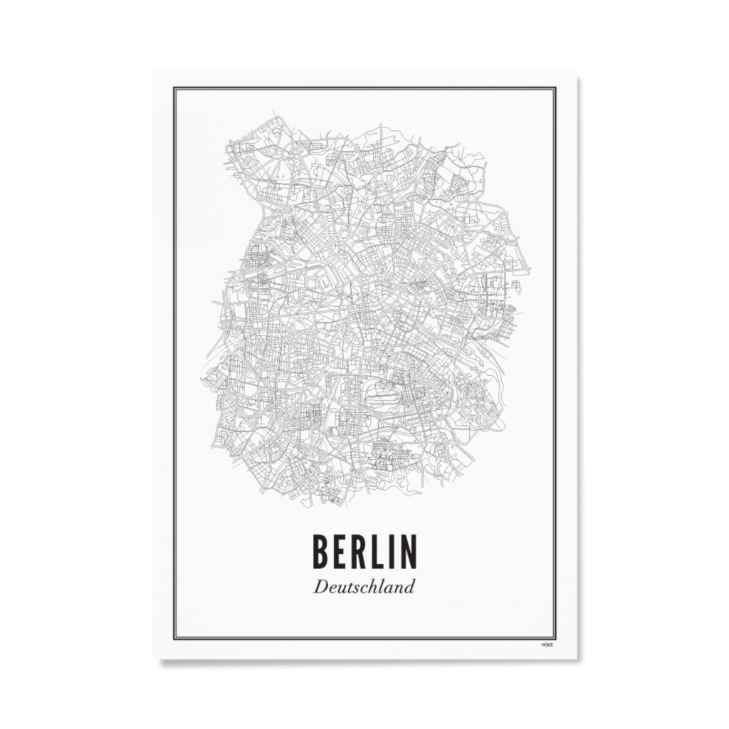 Wijck . Berlino print 30x40