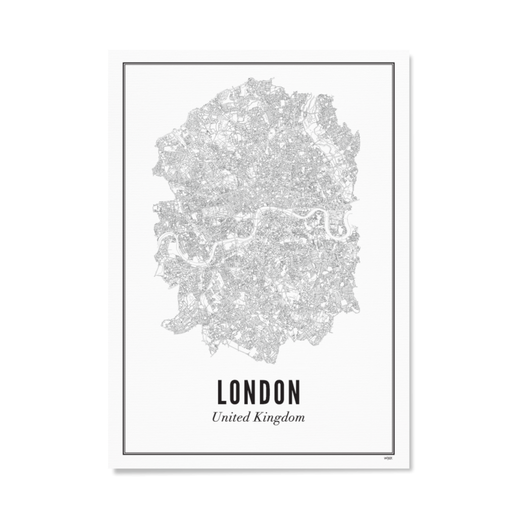 Wijck . Londra print 30x40