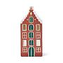 Paddywax . N. 02 Porta incenso e portacandele in stile Amsterdam House (1 candelina e 20 coni di incenso)